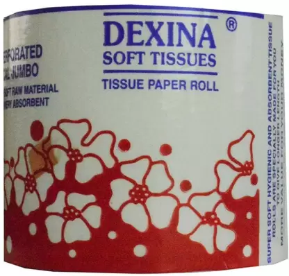 dexina ECONOMICAL JUMBO Toilet Paper Roll (2 Ply, 2 Sheets)
