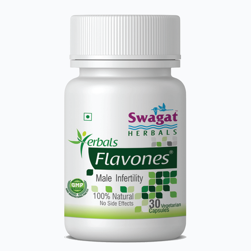 Flavones ( Male Infertility) – Ayurvedic Capsule for Male Infertility, Oligospermia & Energy